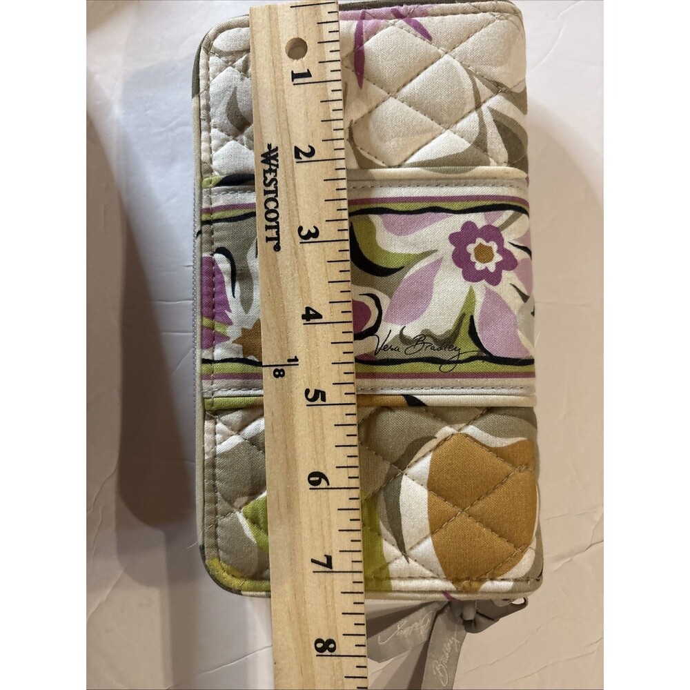 Vtg Vera Bradley Portobello Road Laura Tote Shoulder Bag & Turnlock Wallet Set - Picture 6 of 8